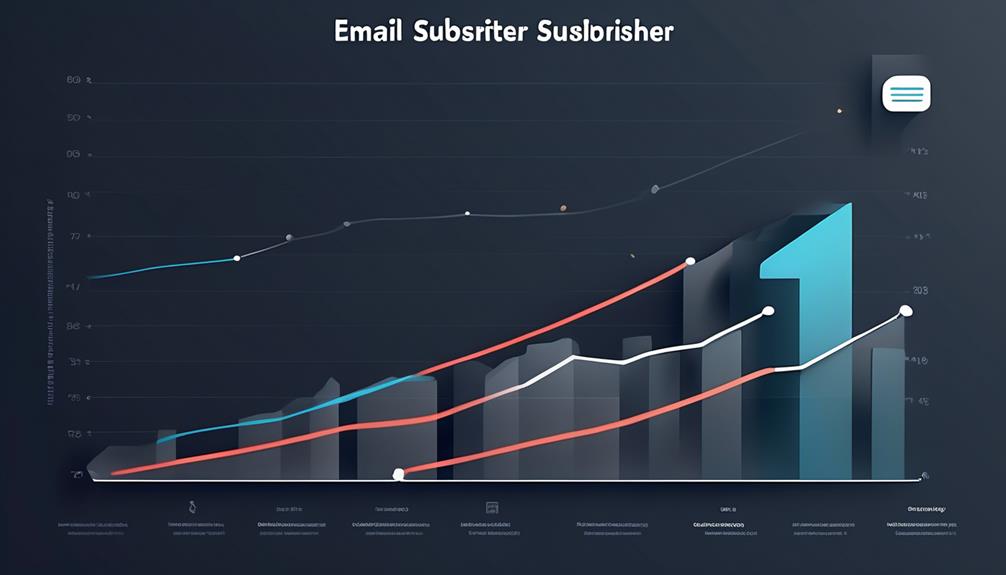rapidly increasing email subscribers